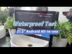 21Test di resistenza all' acqua Android touch tutto in uno da 5 pollici