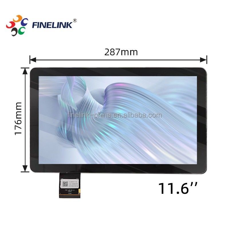 Monitor touchscreen industriale da 11 pollici con classificazione IP65 e pannello touch capacitivo EETI