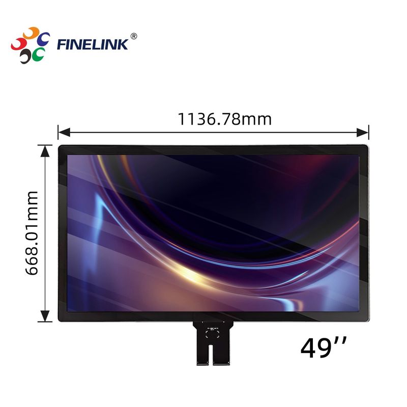 EETI ILIEK Solution Monitor touchscreen industriale da 49 pollici Nero