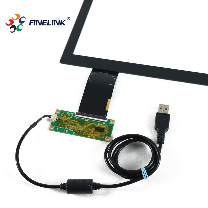 Monitor LCD a schermo tattile capacitivo da 12 pollici per distributore automatico HMI industriale incorporato