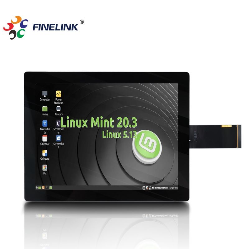 10.4 pollici schermo LCD multi-touch con interfaccia RS232