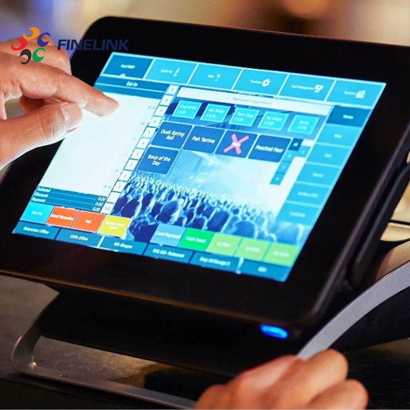 10.4 pollici schermo LCD multi-touch con interfaccia RS232