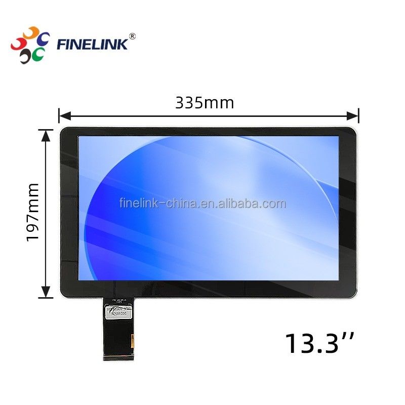 13.3 pollici HMI Capacitive Touch Screen Panel Kit con alta luminosità e flessibilità