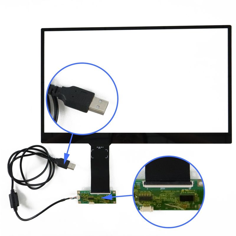 15.6 pollici Small Size Capacitive USB Touch Screen Panel per Wins Sistema operativo Prodotto