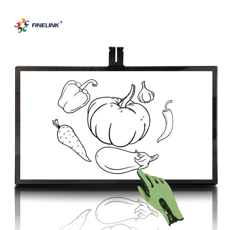 32-55 pollici FINELINK pannello LCD touch screen PCAP nero pannello touch educativo capacitivo