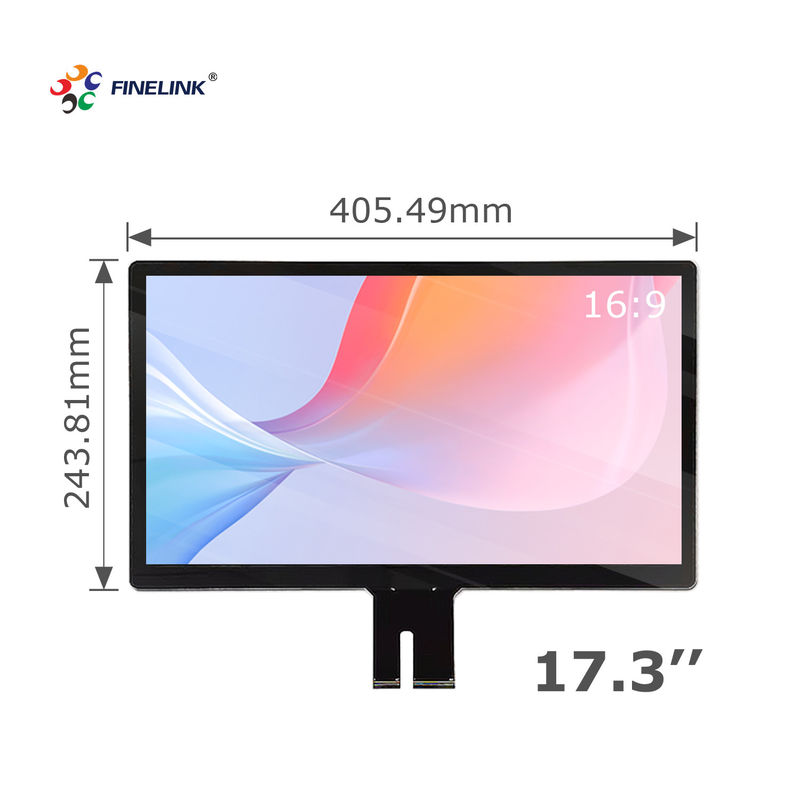 Multi Point Touch 17.3 pollici G G Capacitive Touch Panel per il display LCD del terminale bancario