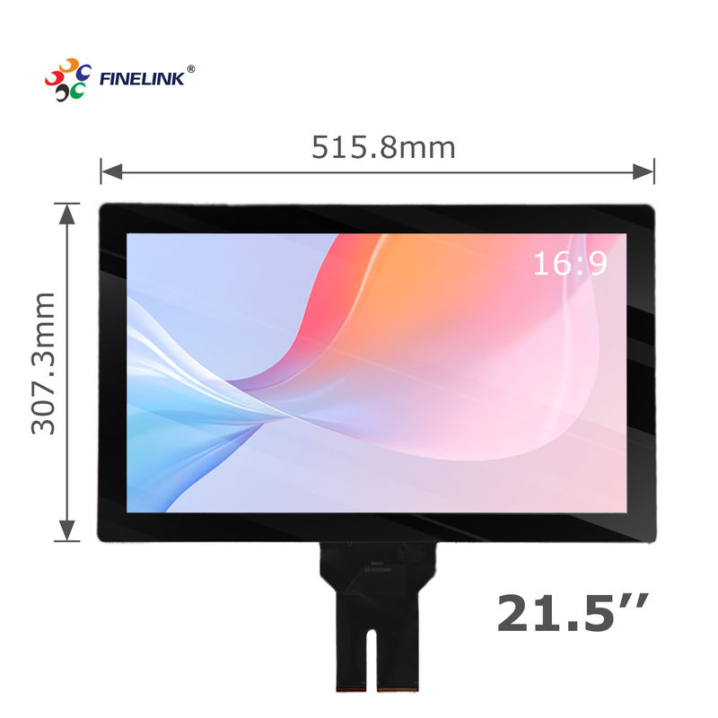 21.5 pollici G G PCAP touch screen per POS Terminal Monitor Interfaccia USB/I2C/Serial Port