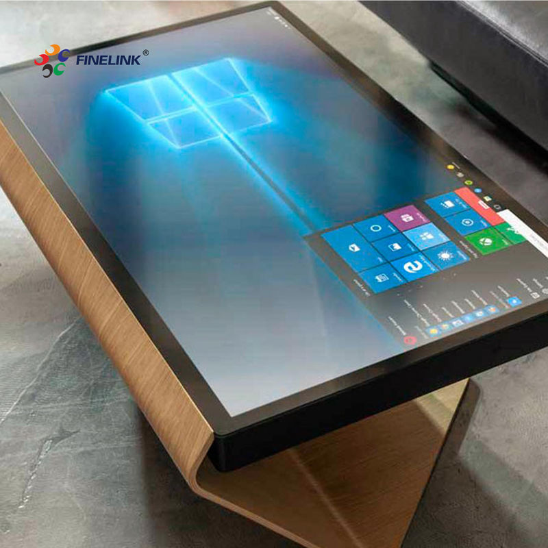 FINELINK OEM 32 43 49 55 65 75 86 pollici Touch personalizzato Multi-touch USB/I2C/RS232 Interfaccia Large Touch Panel Capacitive