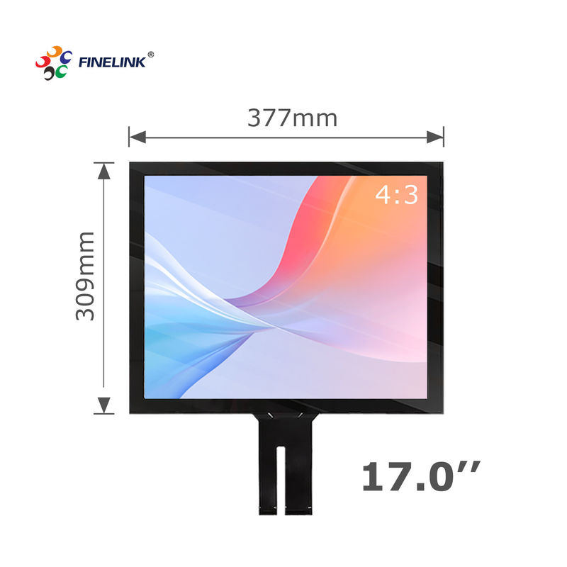 17 pollici G G Capacitive PCAP touch panel per il terminale bancario USB/I2C/Serial Port Interface