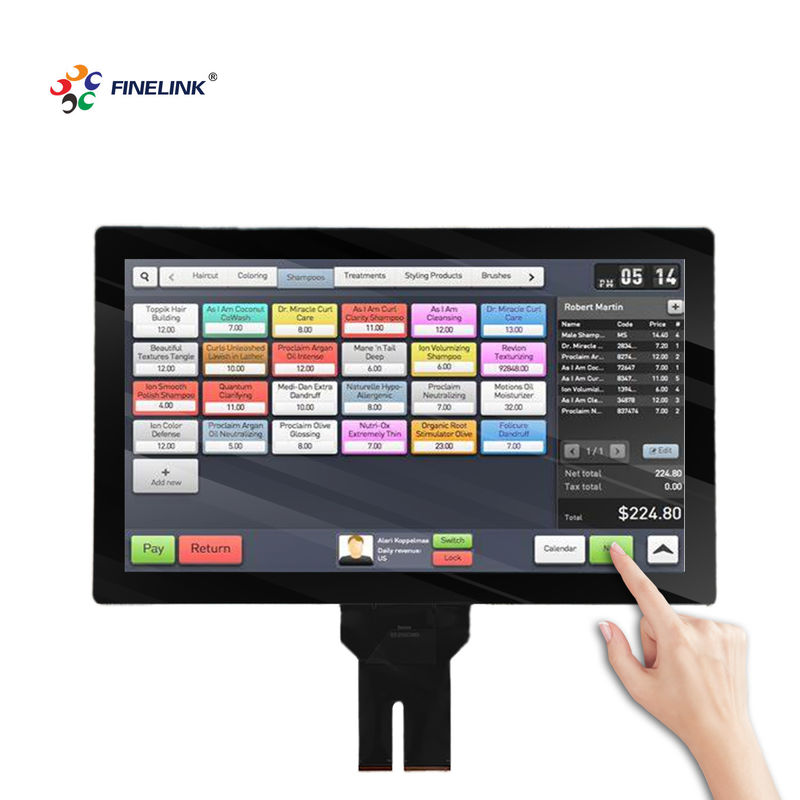 21.5 pollici touch panel per POS Monitor G G Capacitive touch screen Disegno personalizzabile