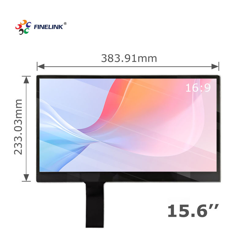 Interfaccia USB I2C Multi Touch PCAP GG 15.6 pollici pannello touch capacitivo per POS Monitor