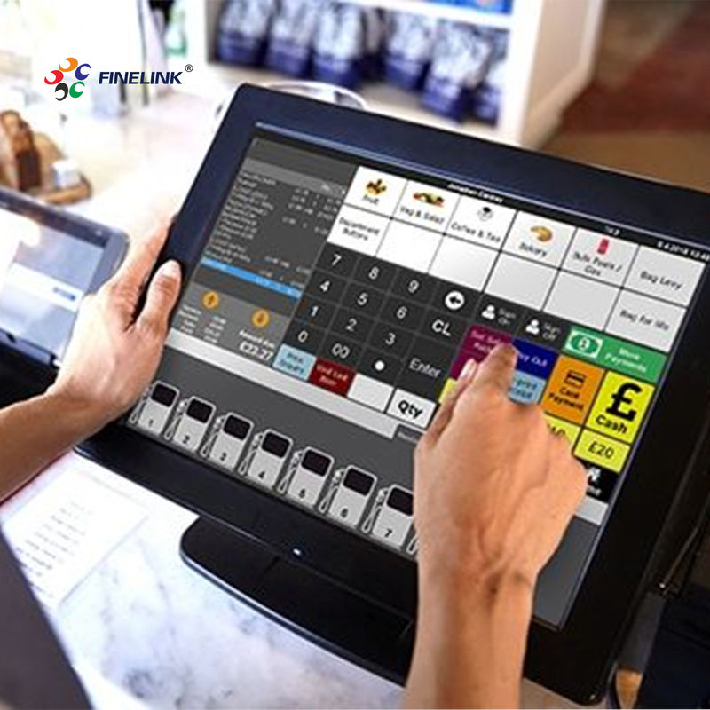 13.3 pollici Open Frame Touch Screen Monitor ODM Vetro Vetro FPC struttura IC