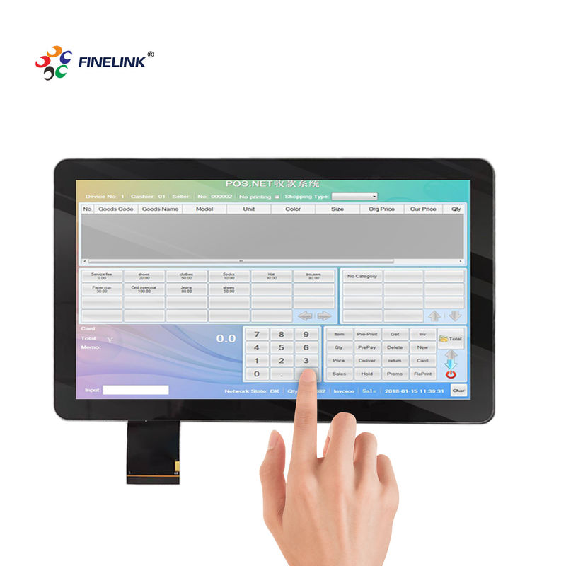 11Pannello touch screen da 6 pollici Perfetto per l'istruzione Interfaccia I2C/USB/RS232 Compatibile