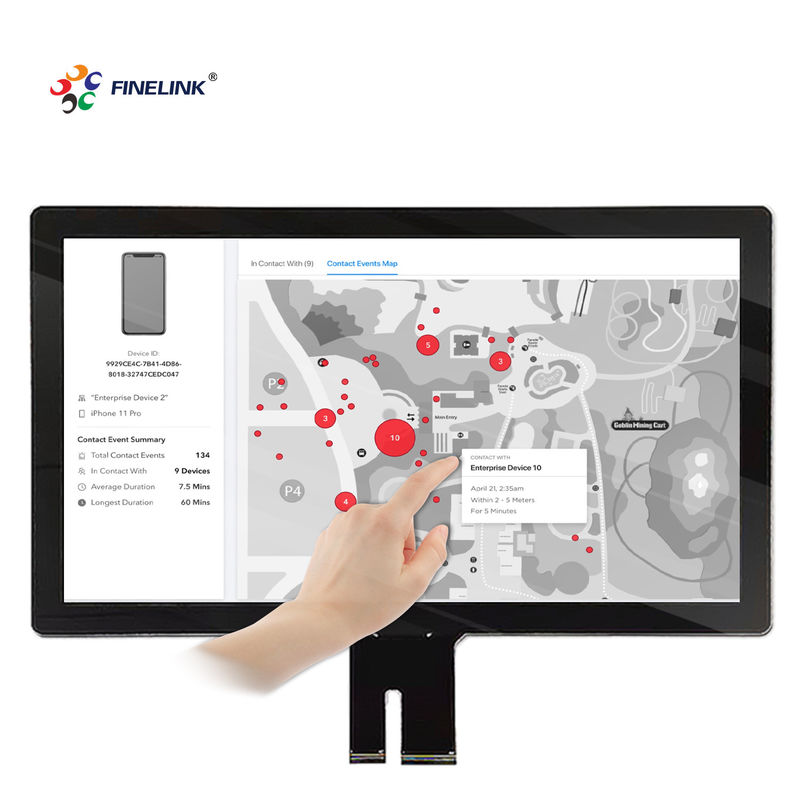 EETI/ILITEK/SIS Drive IC 18.5 Inch Touchscreen Panel Kits per l'automazione industriale