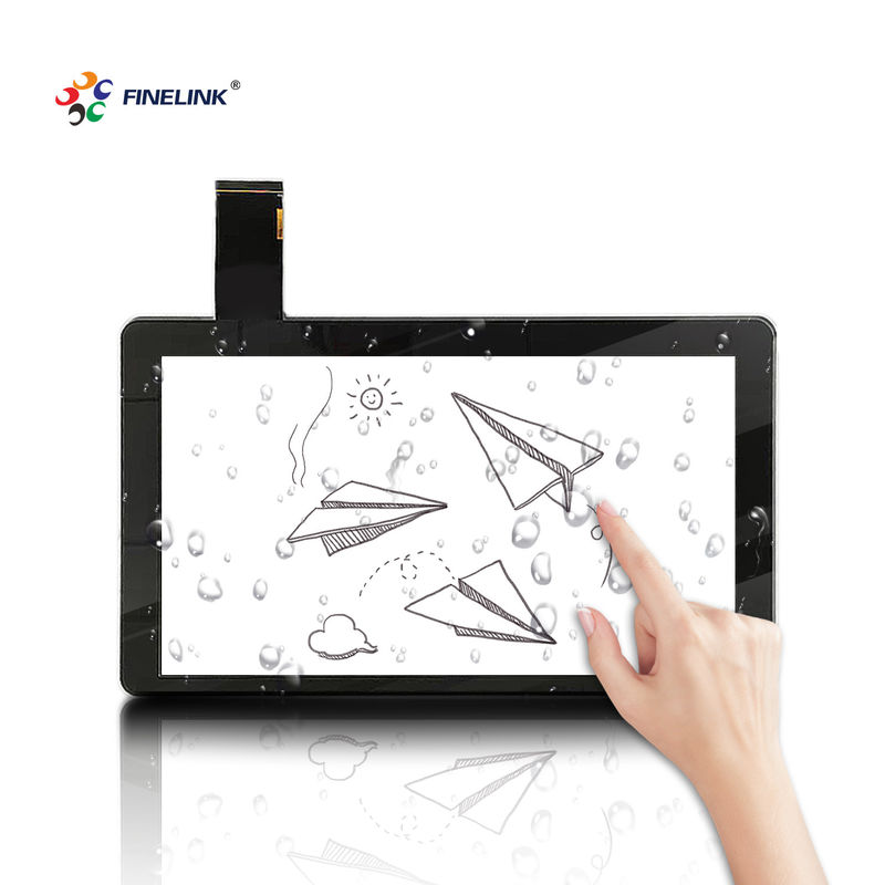 Display tattile impermeabile IP65 a 13,3 pollici con interfaccia USB/RS232/IIC