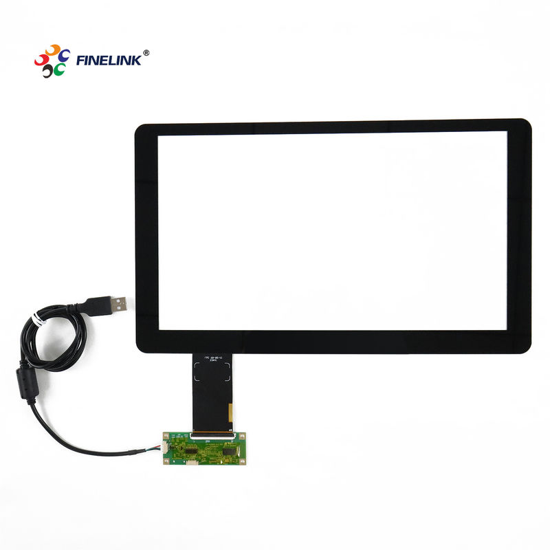 Display tattile impermeabile IP65 a 13,3 pollici con interfaccia USB/RS232/IIC