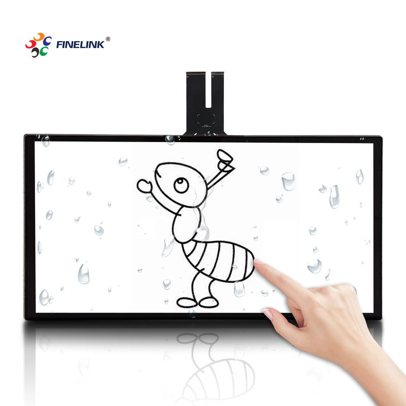 Display multi-touch a 20 punti personalizzato per 27 32 43 pollici Display touch di grandi dimensioni