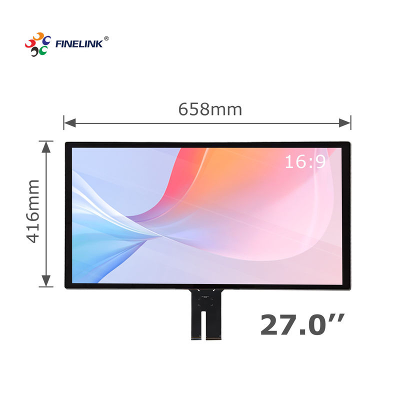 Display multi-touch a 20 punti personalizzato per 27 32 43 pollici Display touch di grandi dimensioni