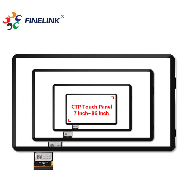 Display multi-touch a 20 punti personalizzato per 27 32 43 pollici Display touch di grandi dimensioni