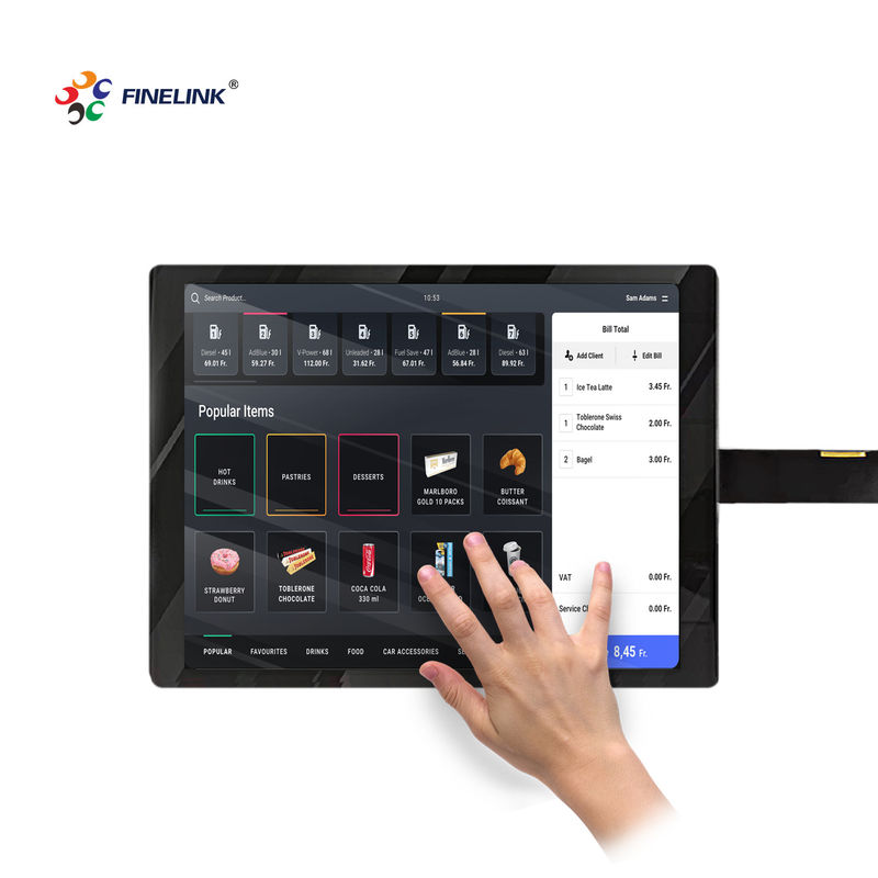 Port USB da 15 pollici EETI Kit di sovrapposizione del pannello sensoriale capacitivo proiettato per multifunzione