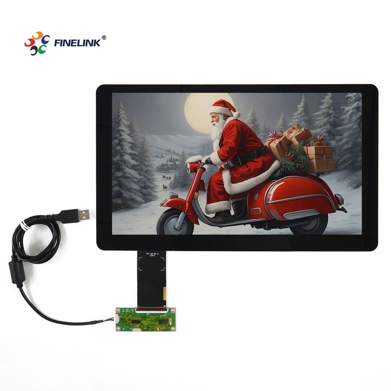 13.3 pollici Multi Touch Screen Panel PCAP USB I2c Capacitive Overlay Kit 335mm Lunghezza