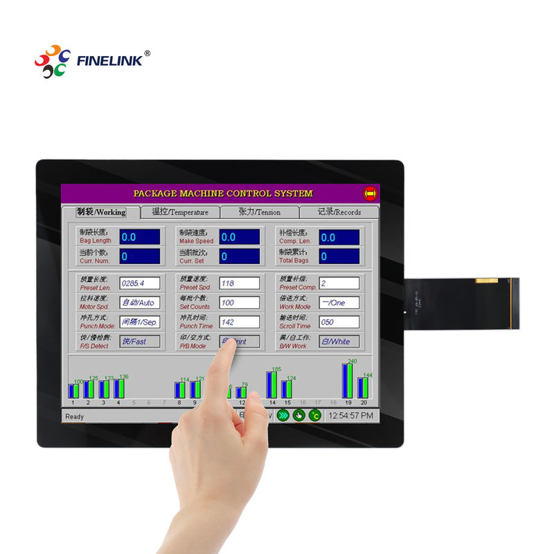 10.4 pollici impermeabile EETI/ILITEK Pcap Glass Controllo industriale Raspberry Pi Touch Panel