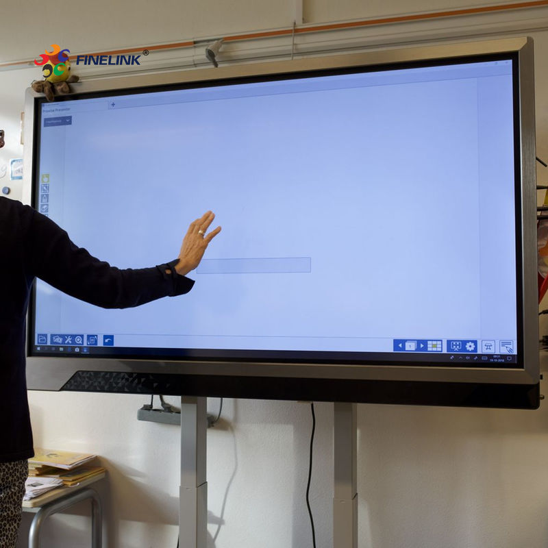 Multi Point Touch 55 Inch G G Touch Panel con grande LCD e IC FPC in vetro