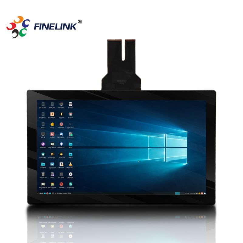 15-32 pollici Glass Glass Capacitive Touch Screen Monitor con LCD a telaio aperto industriale