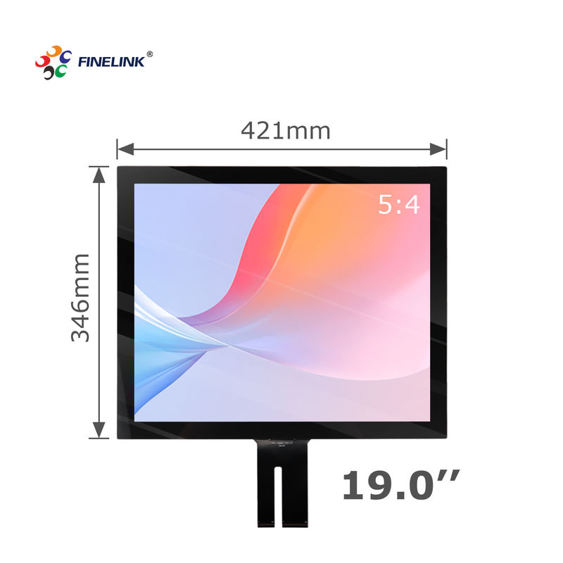19 pollici Display touch screen G G Capacitivo per il terminale bancario LCD