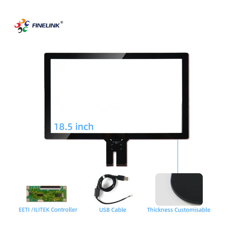 Display Multi Finger Touch Screen Sensor Display Windows Mac Linux 250x428mm 178° Angolo di visualizzazione