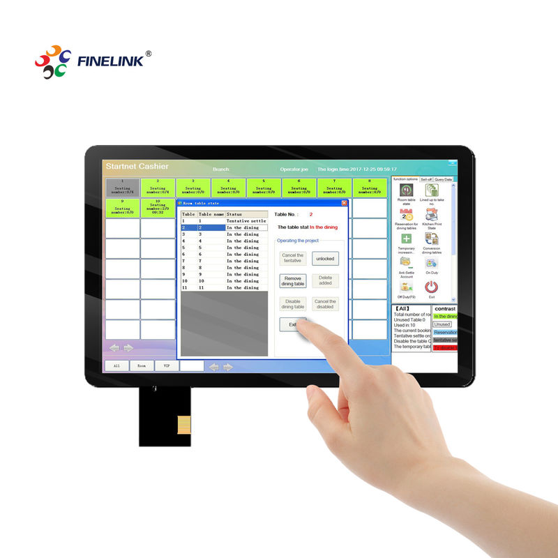 15.6 pollici Multifunzionale touch panel per POS Monitor Capacitive touch screen