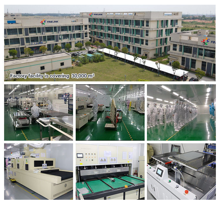 10.1 - 27 pollici Custom Capacitive Touch Panel con controller EETI Touch impermeabile per industria